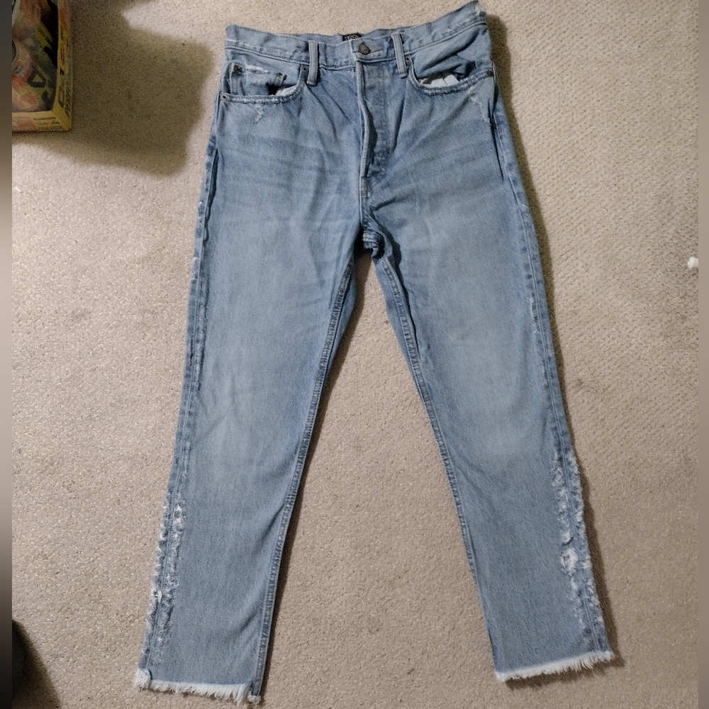 PRPS AMX High Waist Distressed Jeans 30x27